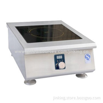 35,000W Induction Cooker, Made of Ceramic Plate, 304# Stainless Steel Cabinet